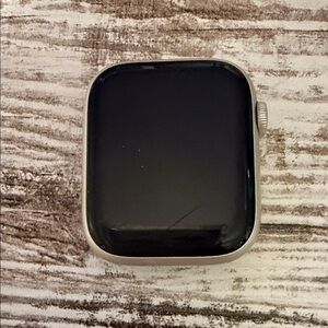 Sleek Black and Silver Smartwatch